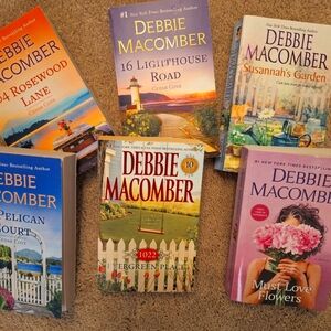 6 Debbie Macomber books